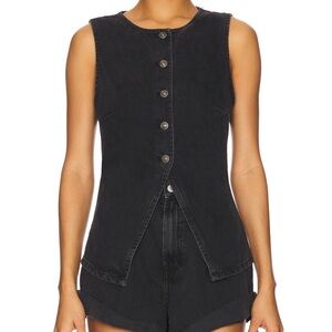 We The Free Aimee Vest in Black